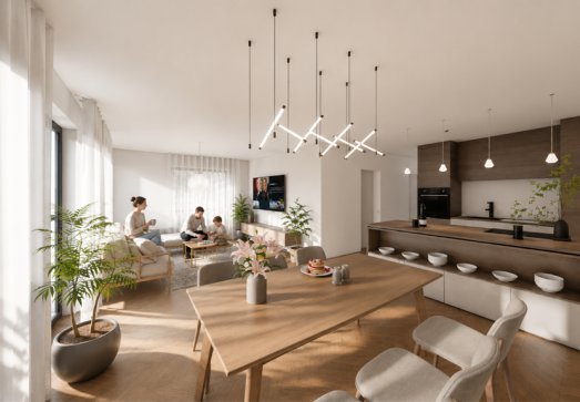 Roth Bau - Immobilien - 2 Mehrfamilienhäuser in Orsingen - 3D Visualisierung Innen 06