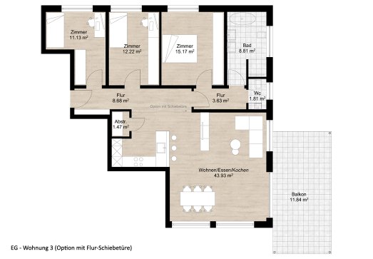 Roth Bau - Immobilien - 2 Mehrfamilienhäuser in Orsingen - WHG03-2