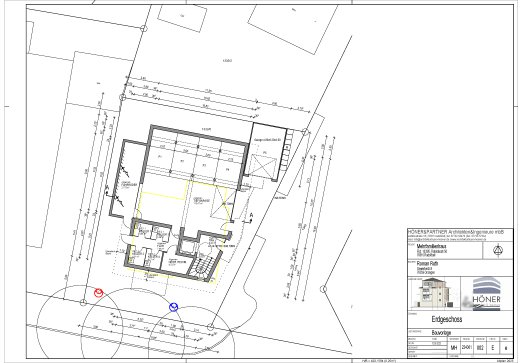 Roth Bau - Immobilien - Ratoldusstraße Radolfzell - Ansicht Erdgeschoss